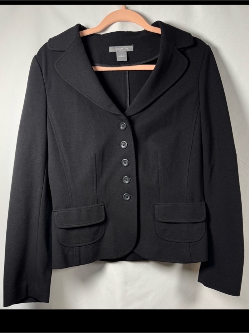 Ann Taylor Classic Black Women's Blazer 6